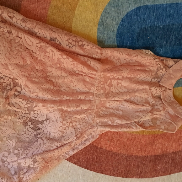 Pink/Blush Lacey Dress 💗 - Picture 1 of 3
